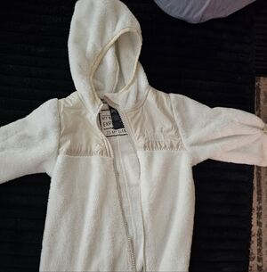 The North Face White Kids One Piece Bodysuit